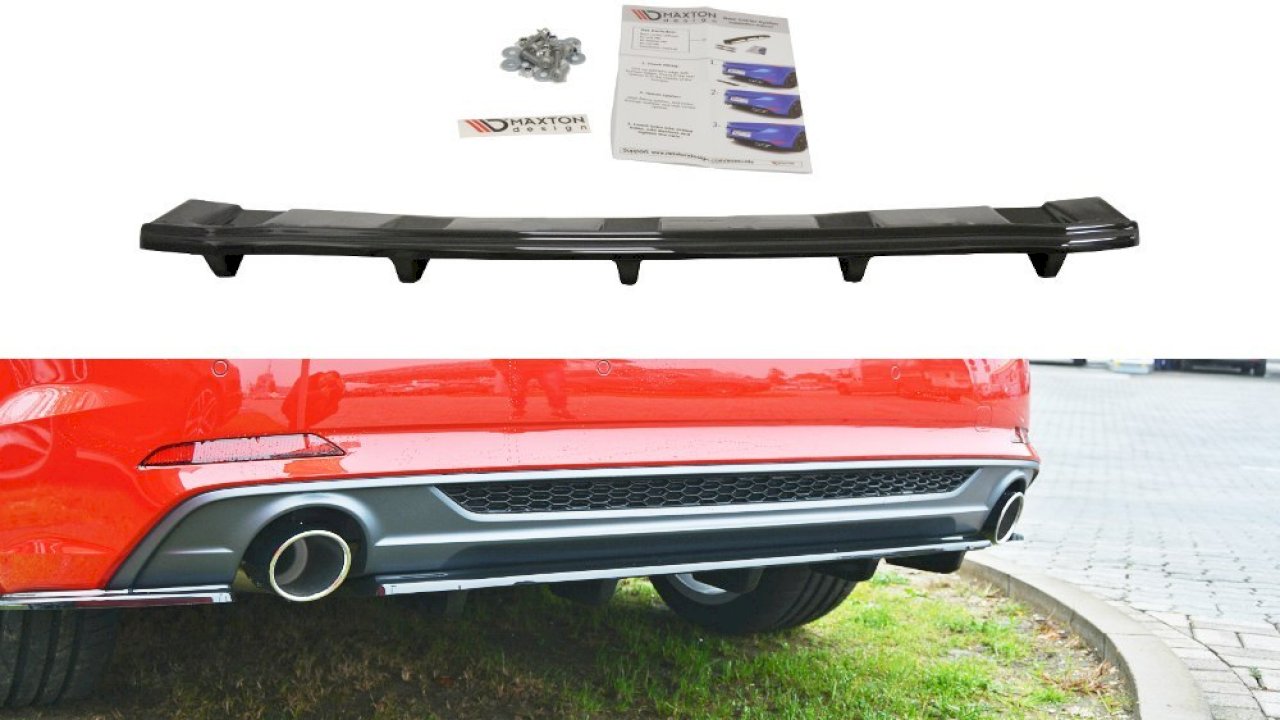 Audi A5 F5 S-Line Coupe 2016- Rearsplitter V2